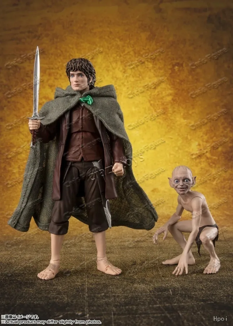 In Stock Bandai S.H.Figuarts Aragorn (The Lord of The Rings) Frodo Baggins & Gollum (The Lord of The Rings) Collectible Gifts - view 6