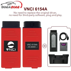 Newest VNCI 6154A V9.10 Support Up To Date Software And CAN FD DoIP Protocol Cover SVCI 6154 All Models And Function