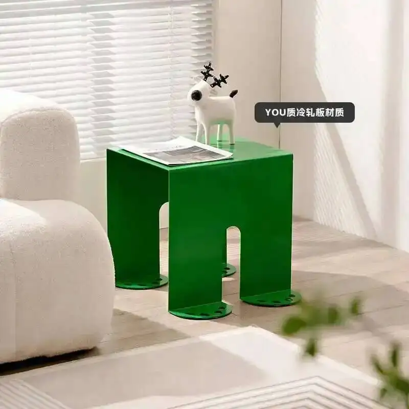 

Wrought Table Creative Design Living Side Room Iron Coffee Table Doorway Shoe Changing Stool Bedroom Bedside Table