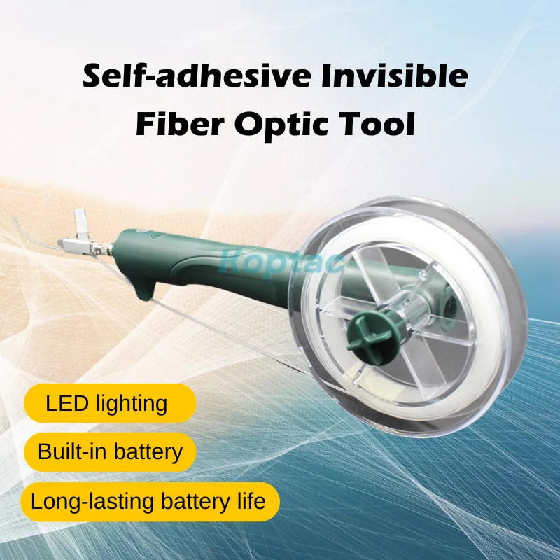 

Indoor Transparent Self-Adhesive Invisible Fiber Fusion Tool Transparent Fiber Optic Cabling Tools FTTR