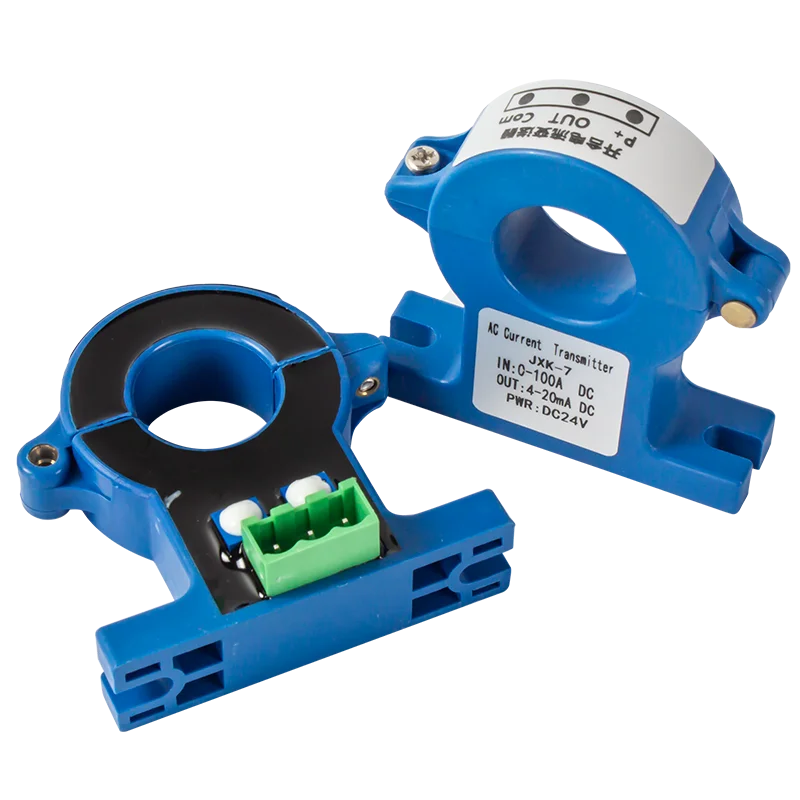 

DC/AC Current Transmitter DC 24V 20mm 25mm 500A 1200A Quick Response Current Transducer 4-20MA to 0-10V to RS485 Current Sensor