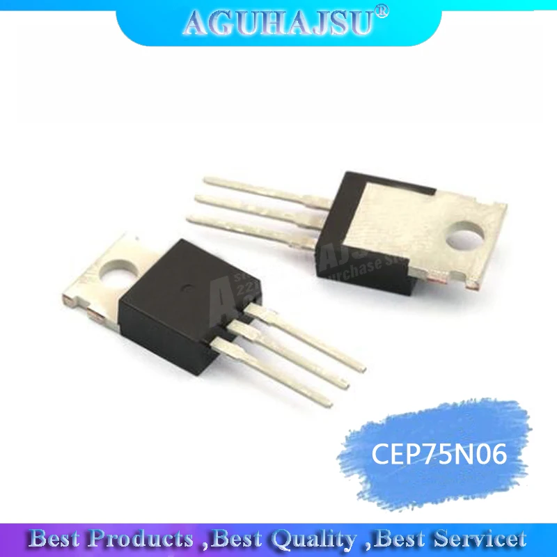 10Pcs/Lot CEP75N06 …