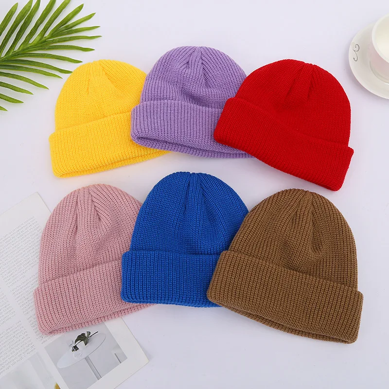 

Fashion Baby Hat for Boys Knit Baby Beanie for Kids Cap Children Hats for Girls Baby Bonnet Toddler Cap Infant Accessories 1-4Y