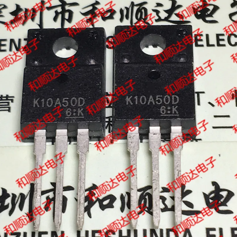 10PCS/LOT  10pcs TK10A50D TO220F  K10A50D TO-220F 500V 10A new original  In Stock