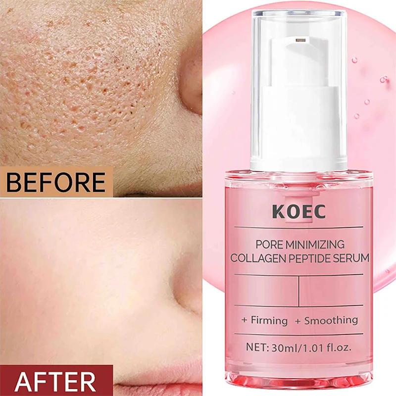 

Pore Minimizing Collagen Peptide Serum Firming Smoothing Shrink Pores Oil Control Moisturizing Brighten Skincare Korean Original