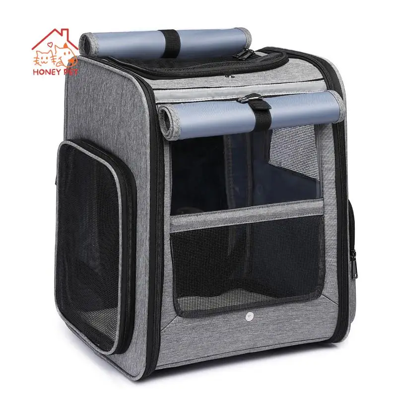 Imagem -02 - Bolsa de Estimação Dobrável com Alavanca para Gatos e Cães Pequenos Mochila Conveniente para Sair Cães Necessário 110kg Drop-shipping