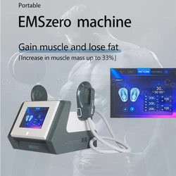 Machine de sculpture musculaire Emszero, 6500W, 200Hz, amincissement du corps, élimination des graisses, raffermissement de la peau, salon de beauté, dernier cri