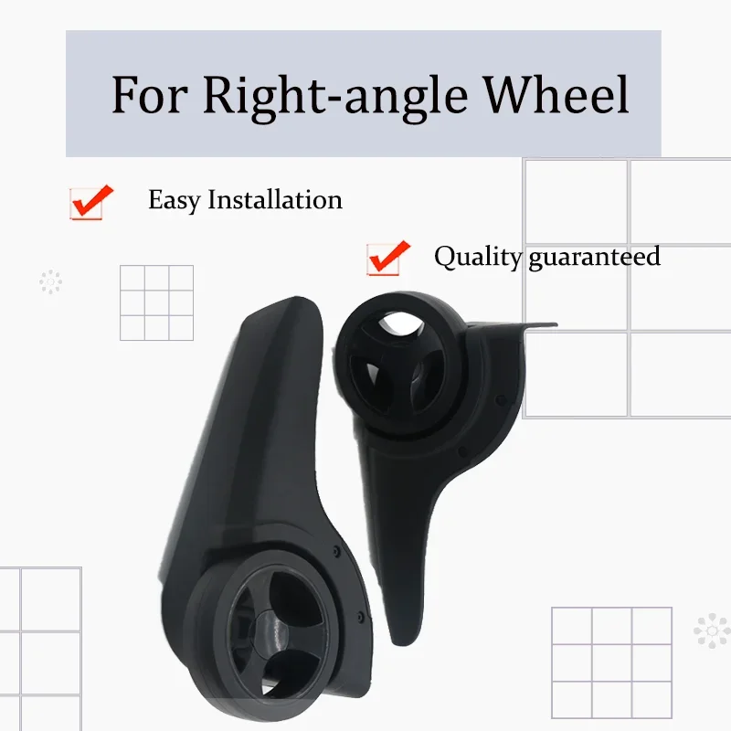 

For Luggage Front Wheel Replacement Parts Fixed Direction Castors Non-rotating Durable Material Universal Type