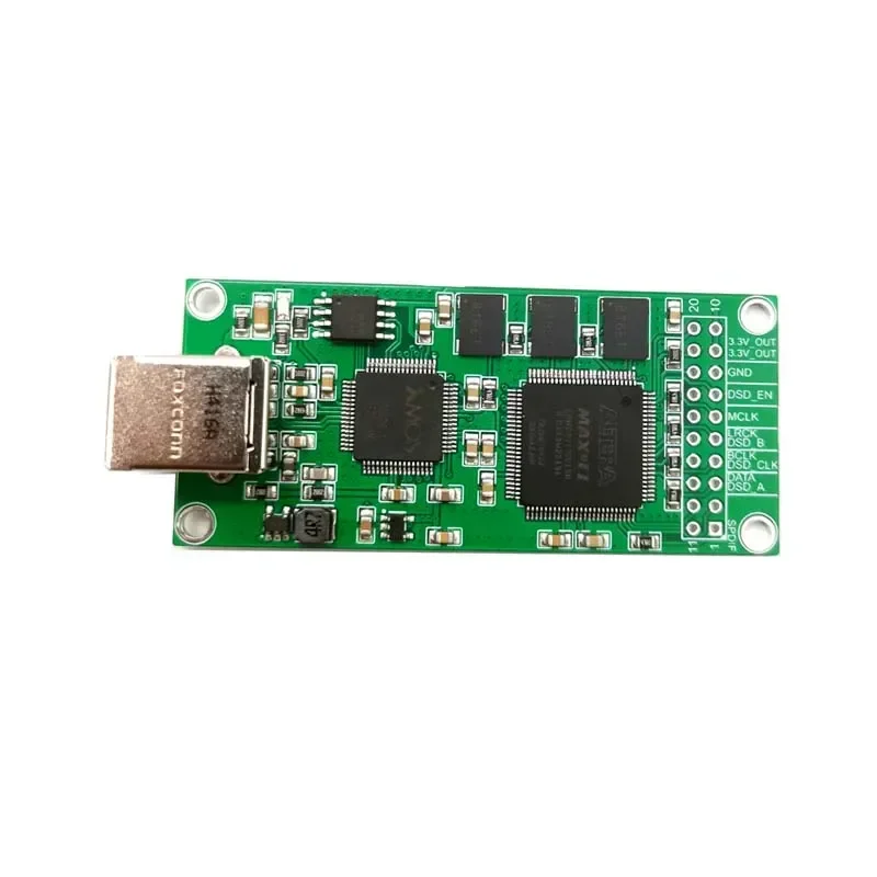 ترقية الكريستال واجهة رقمية USB ، فك ، XMOS ، CPLD ، U208 ، بطاقة DAC ، I2S ، DSD ، مناسبة AK4497 ، ES9038