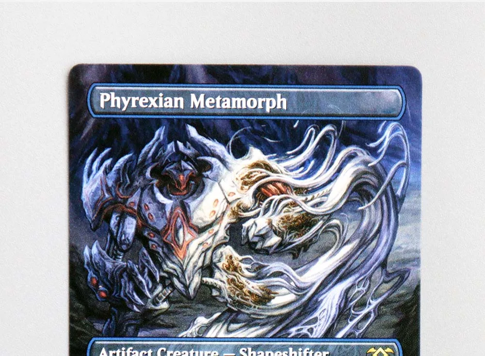 Phyrexian Metamorph Foil/Holo TCG Magical Proxy Black Top Quality Proxy Playing Cards Gathering Board Game Trading Cards