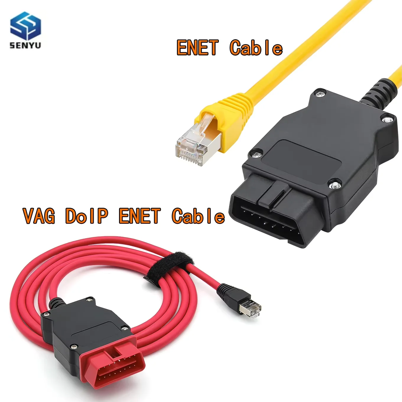 Cabo ENET VAG DoIP para Engenheiros, para atualização de dados ocultos VAG, scanner de diagnóstico OBD OBD2, codificação, programador de ECU, ferramenta automotiva.