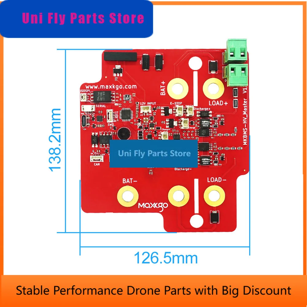 SkyDElMAXKGO 96S Smart BMS Board 400V High Voltage Master Board Compatible With ENNOID-BMS-TOOL For Forklift Battery Pack