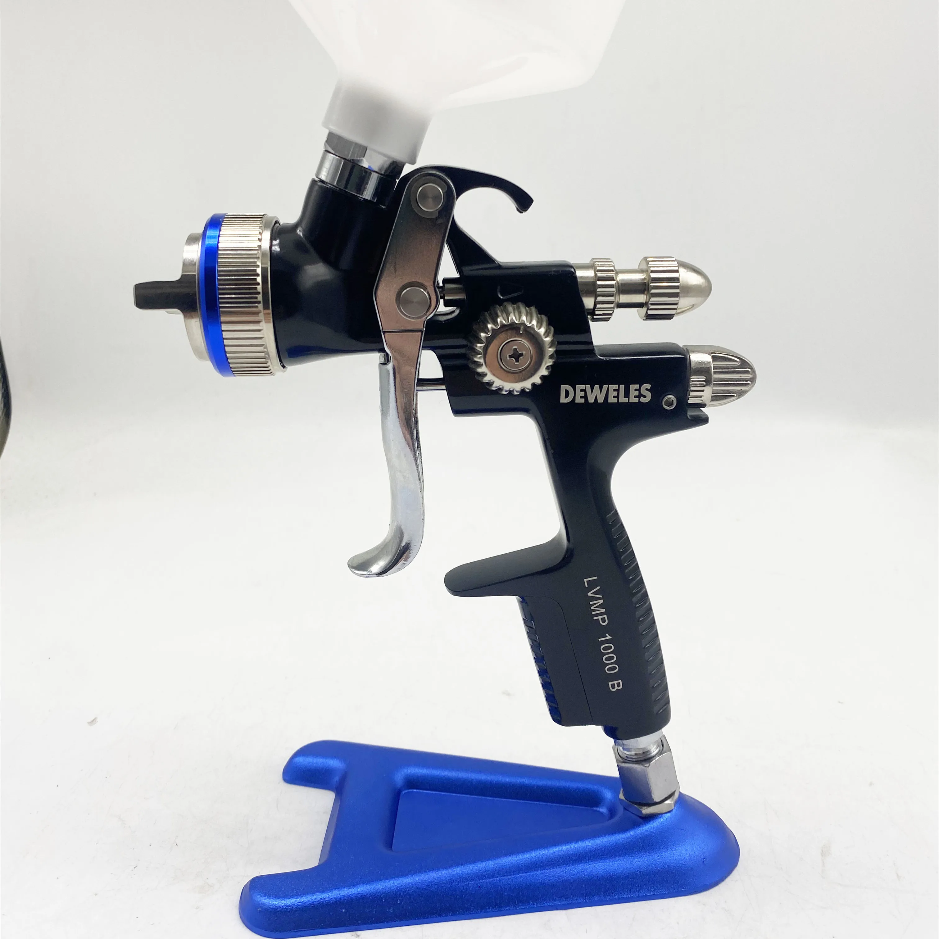 DEWELES Hvlp Professional Custom Spray Gun 1000B 1.3mm Varnish Paint Sprayer Environmental Protection Pneumatic Tools