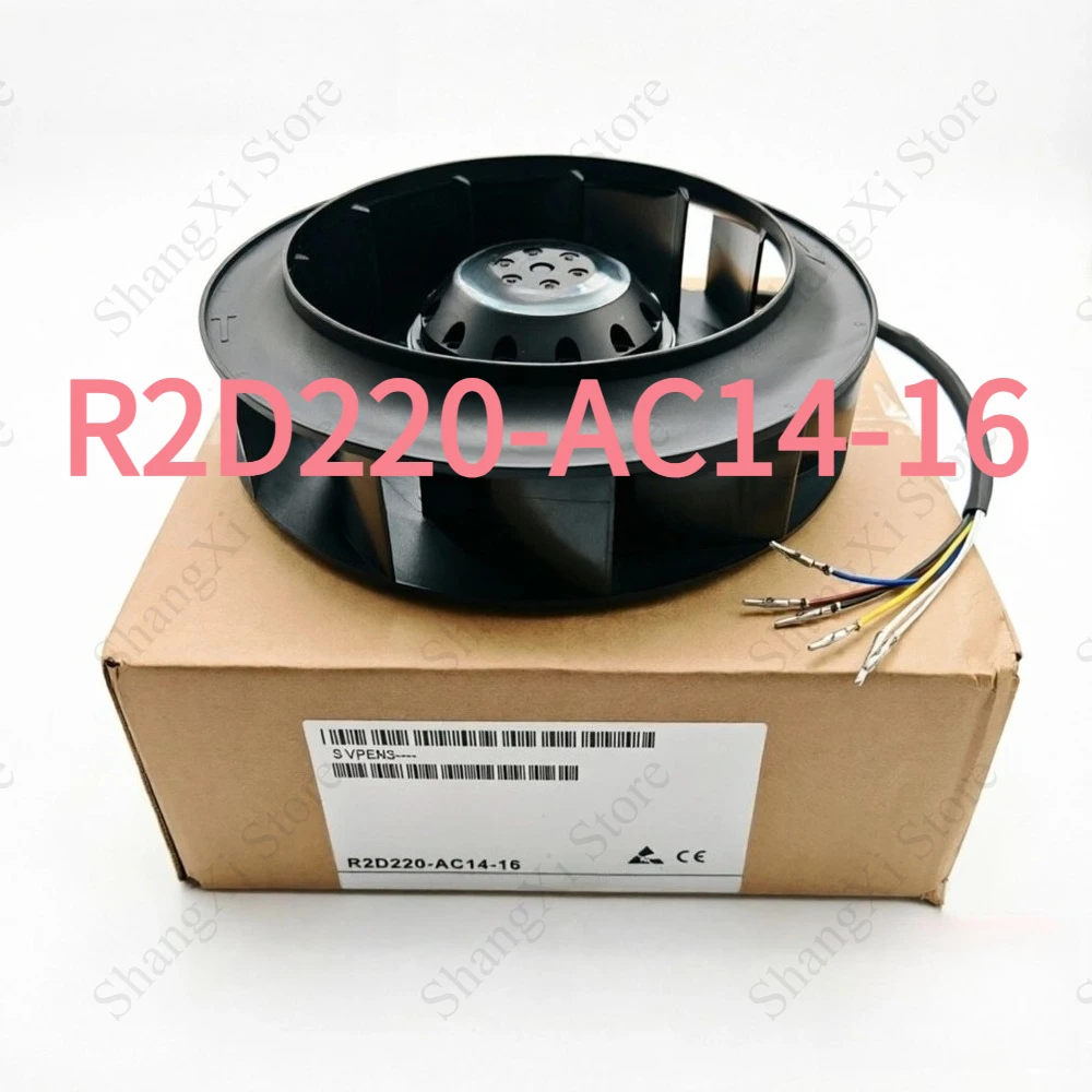 1PC Brand New R2D220-AC14-16 400VAC 74/98W Centrifugal Cooling Fan R2D220AC1416 Fast Shipping