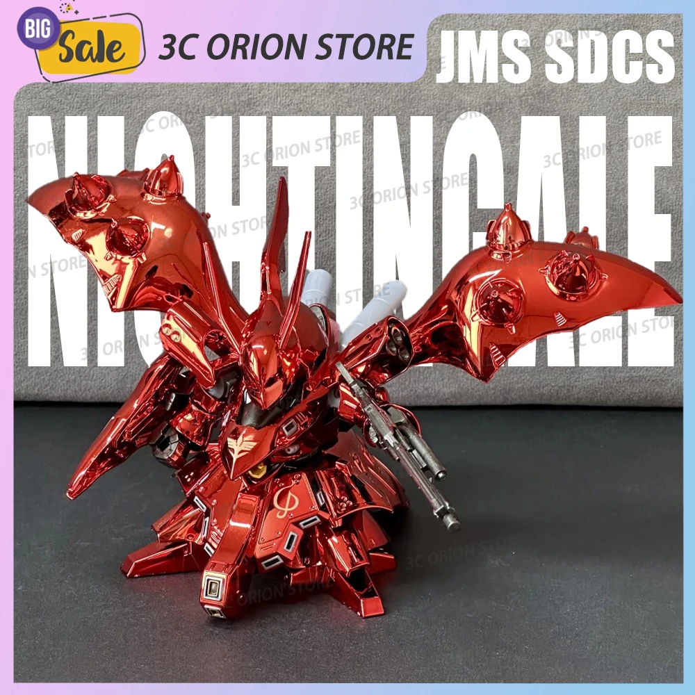 JMS SDCS Assembly Model Kit Nightingale Colletion Electroplate Action Figures Robot ABS Model Water Sticker Gift Toy Customized