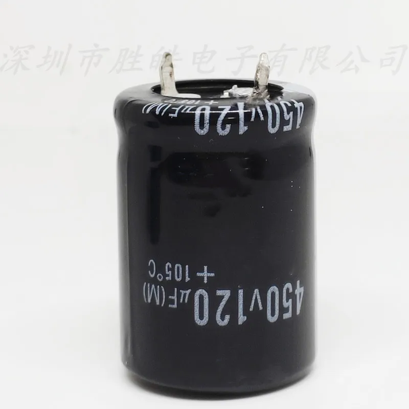 (2PCS/10PCS)   450v120uf  Aluminum Electrolytic Capacitors   Volume：22x35mm  450V120uF