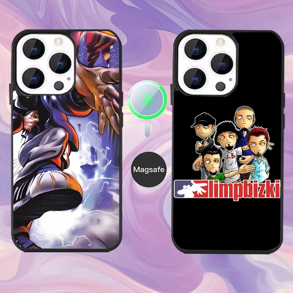 

Band L-Limp Bizkit Phone Case For iPhone 16,15,14,13,12,11,Pro,Max,Plus,Mini,Magsafe,Magnetic Wireless Charging Case