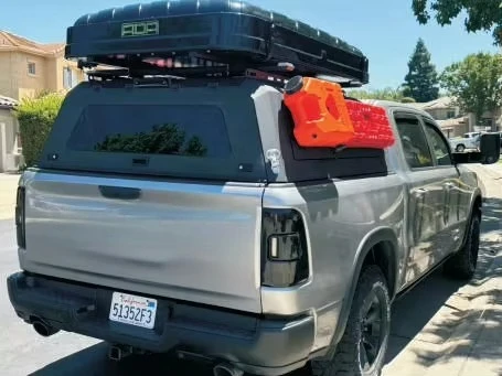 

Rust Resistant Pickup Hardtop Canopy Topper Truck Bed Tonneau Cover Waterproof Camper Shell for Tundra 6.5ft 2007 2021