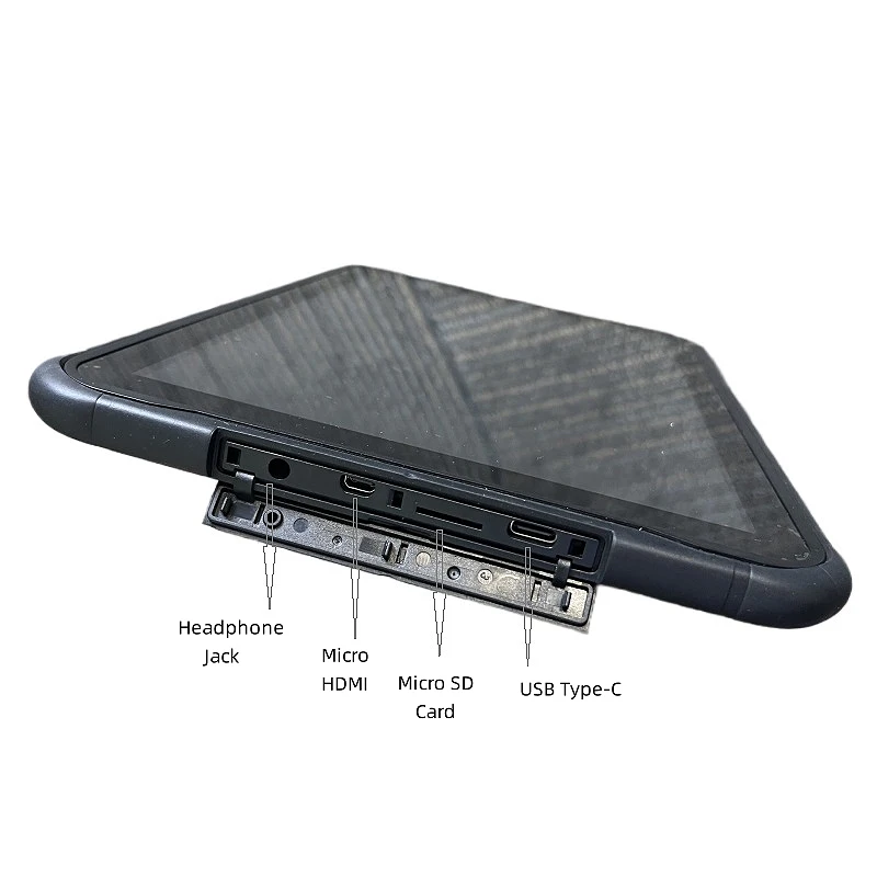 المبيعات الساخنة Type-C 10.1 بوصة Android 12 Tablet MT8168 HDMI Port 3GB RAM 64GB 6000mAh قلم ستايلس مجاني