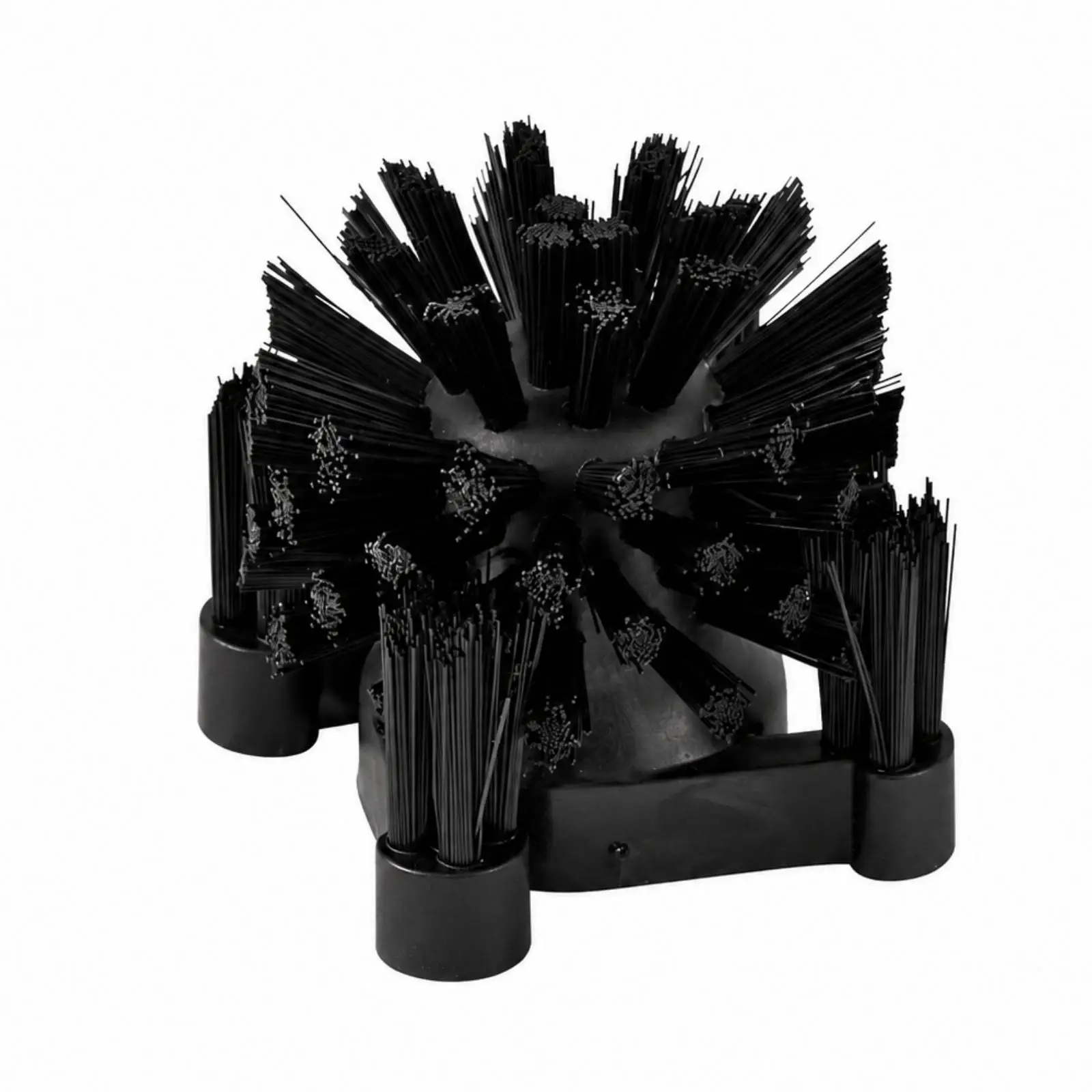 Durable Coffee Machine Brush Cleaner for Portafilter and Grounds Bowl Wall Mountable Espresso Accessory