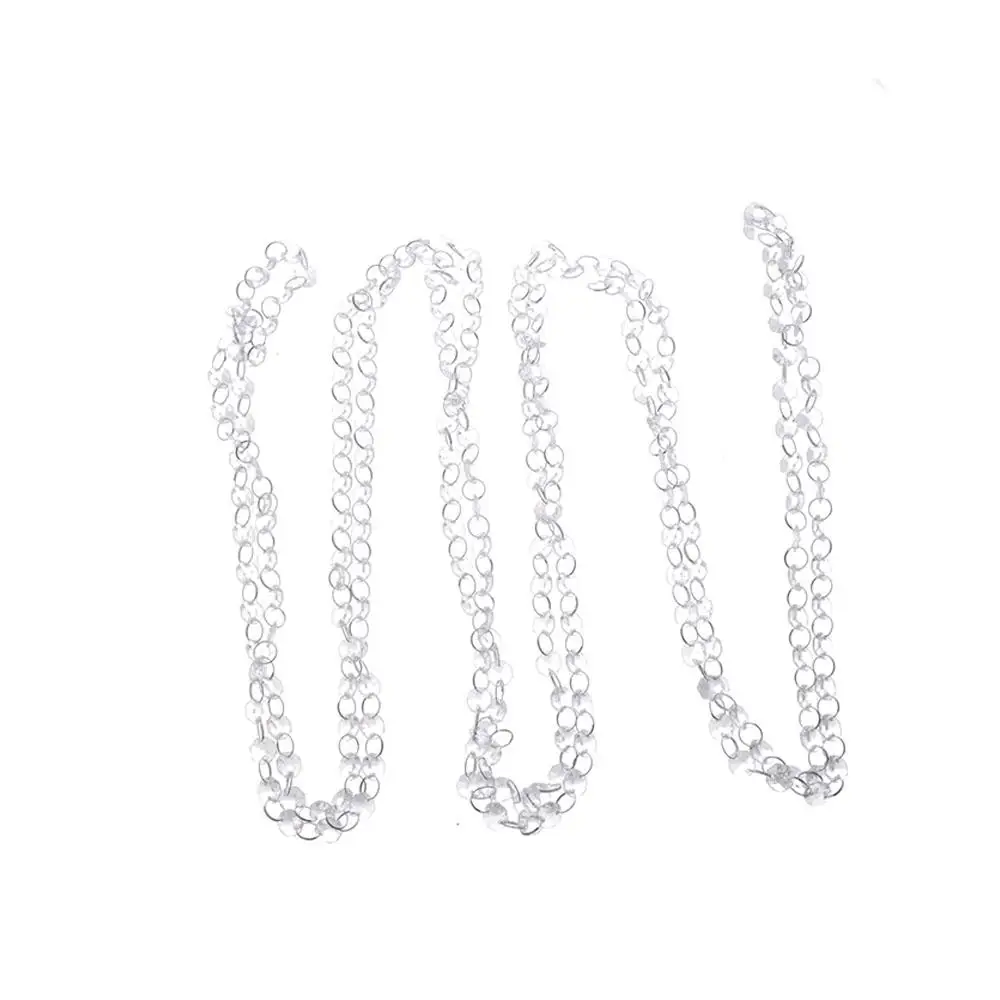

5M DIY Acrylic Pendant Crystal Bead Garland Wedding Decoration Curtain