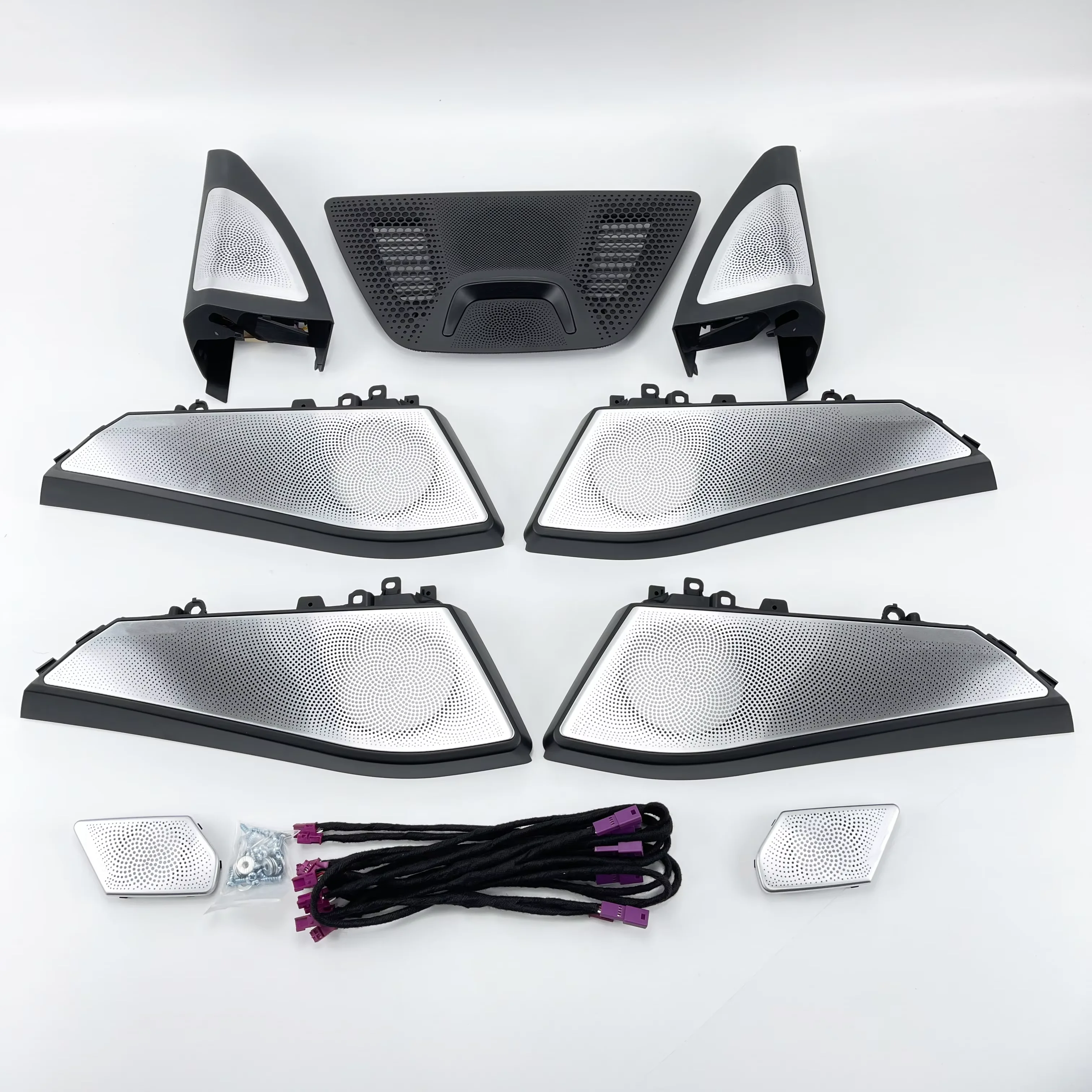 

Speaker glow LED Cover Kit For BMW G05 G07 New X5 X7 Series Door Tweeter Loudspeaker Luminous 11color Ambient Light