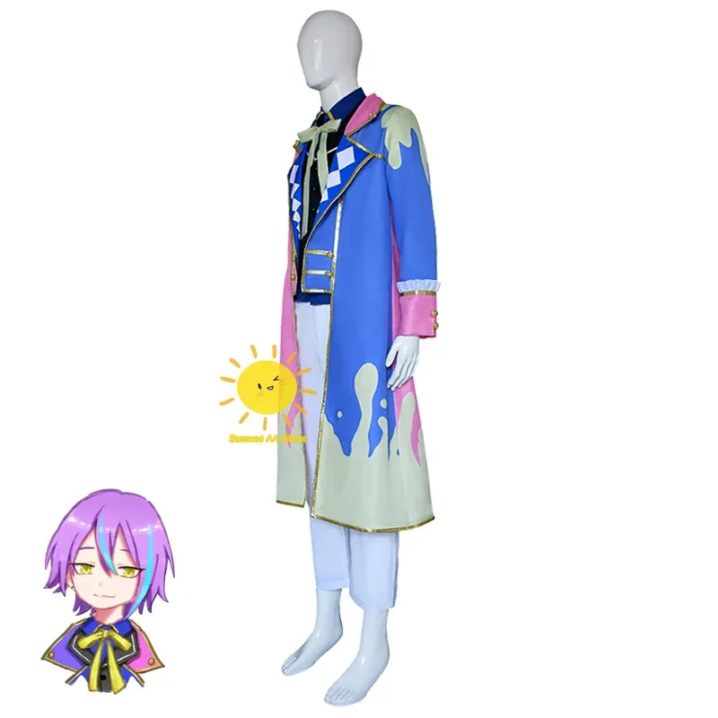 

DY20Game Kamishiro Rui Косплей Проект Sekai Красочные сценические костюмы для косплея Костюмы для выступлений Парик Хэллоуин Карнавал Cos Взрослый