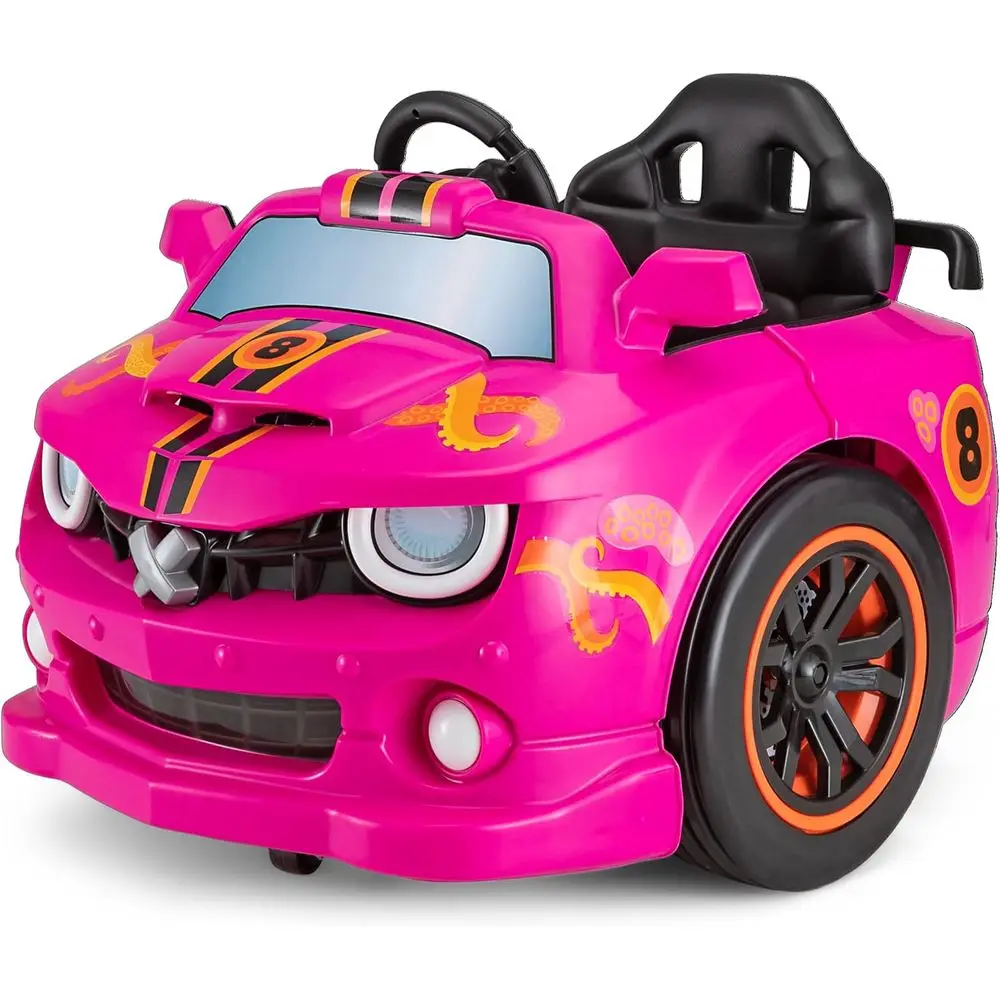 

Children's 6V Electric Ride-On Car with 360° Spin, Big Wheels, Suitable for Indoor and Outdoor Use, for Ages 2-5, Max Weight 66l