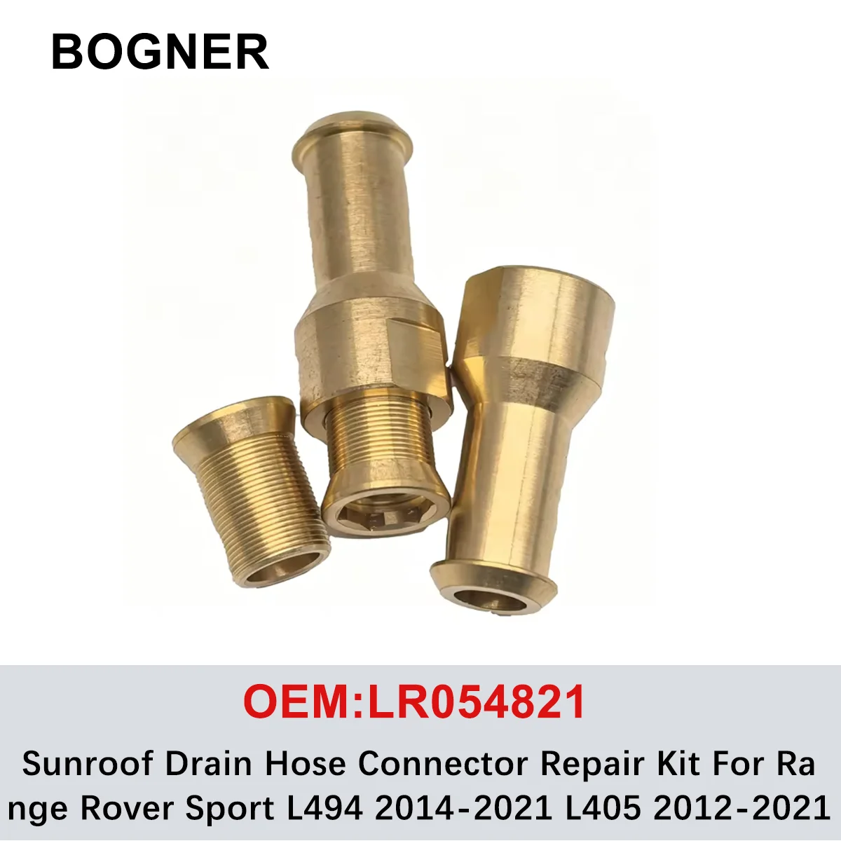 LR054821 XUZHIANG 2pcs Sunroof Drain Hose Connector Repair Kit  for Range Rover Sport L494 2014-2021 L405 2012-2021