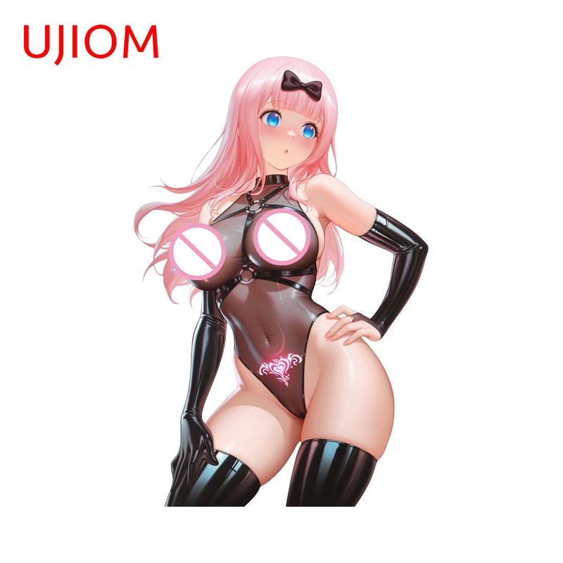 UJIOM Fascinating Anime Waifu Bodysuit Girl Wall Stickers Cool Personality Surfboard Decal Edgy Vinyl Kitchen Cupboard Decor