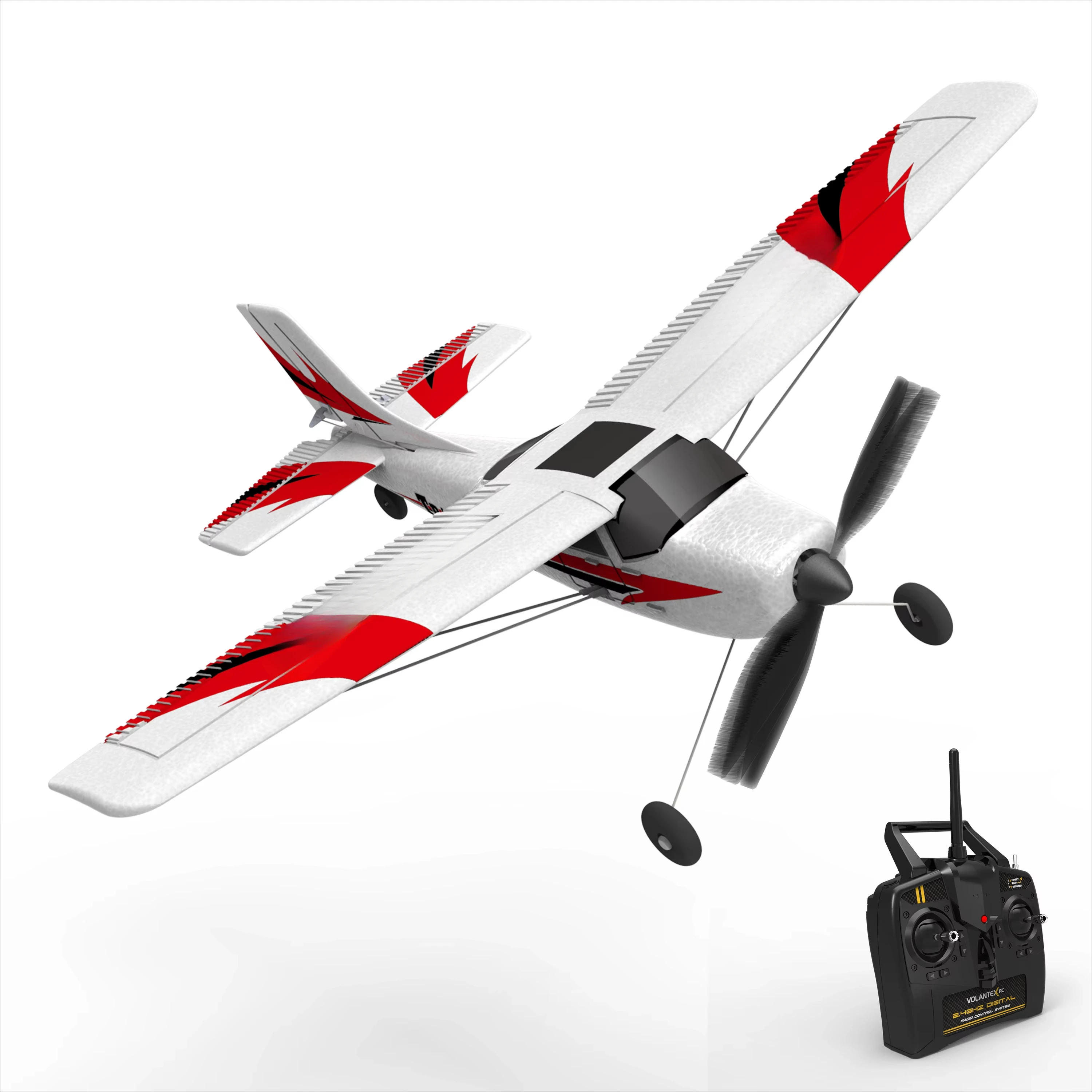 

Channel Radio Control Electric USB Cable Outdoor Red AA Battery Foam Aircraft Remote Control Aircraft