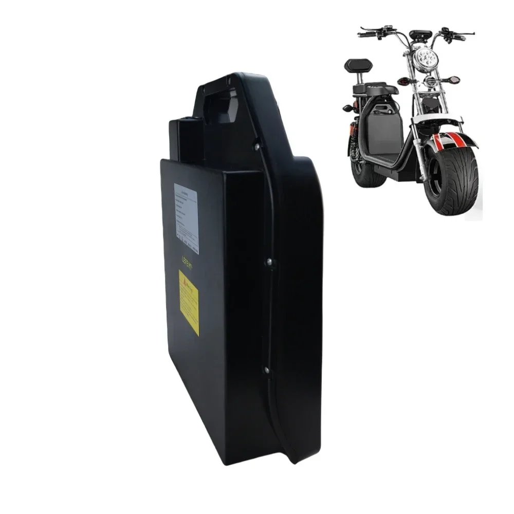 60V 20Ah  Waterproof Lithium Battery for 250W-2500W Harley Two Wheel Foldable Citycoco Electric Scooter 18650 Battery pack