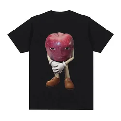 Retro Apple design men T-shirt Meme funny t shirt women Graphic Harajuku Streewear Clothes Causal Female Y2K Tops Tee