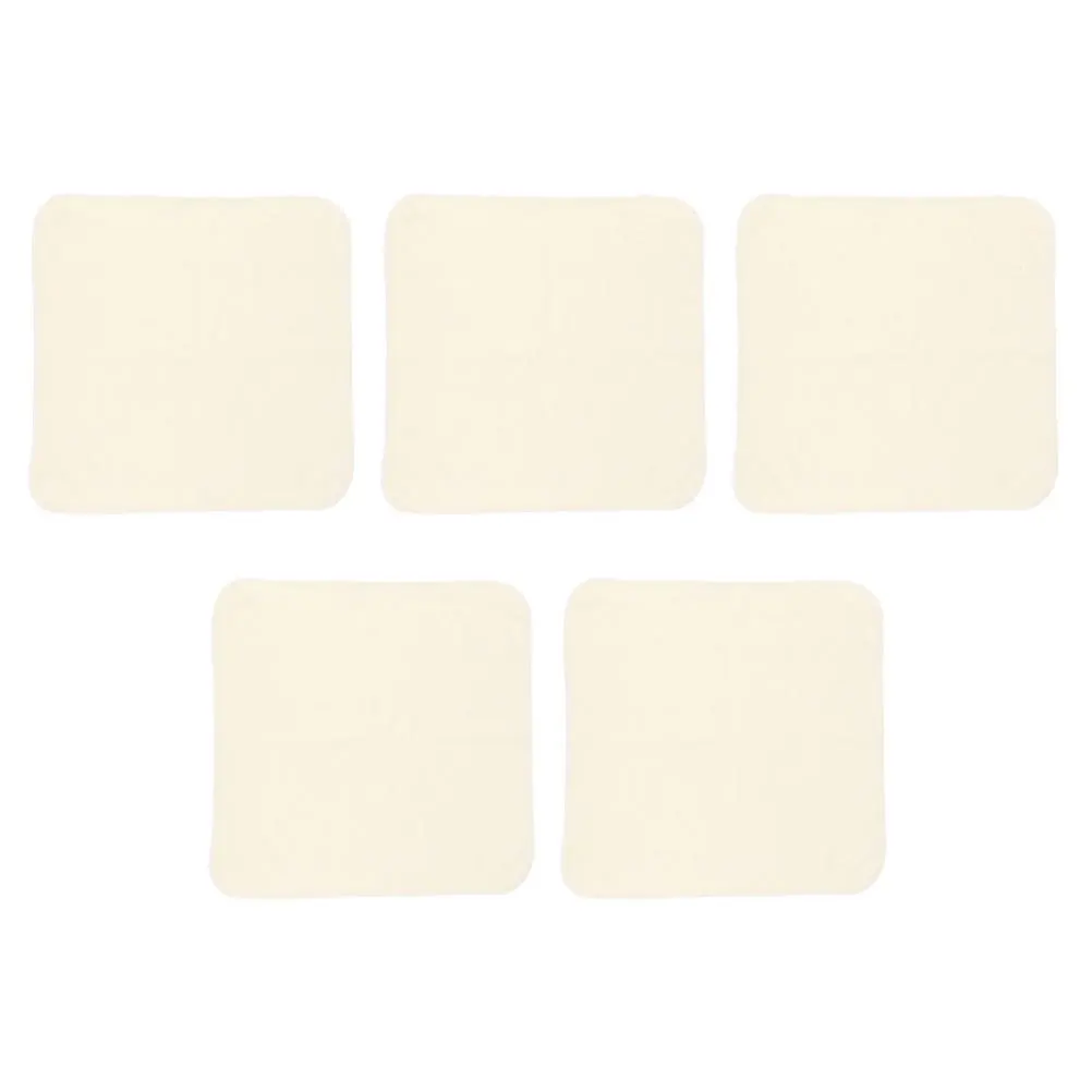 5 قطعة مناشف لعاب الأطفال الوليد الوجه مسح منشفة التمريض الرضع طفل قابلة لإعادة الاستخدام لينة دائم قابل للغسل مناديل لعاب ل