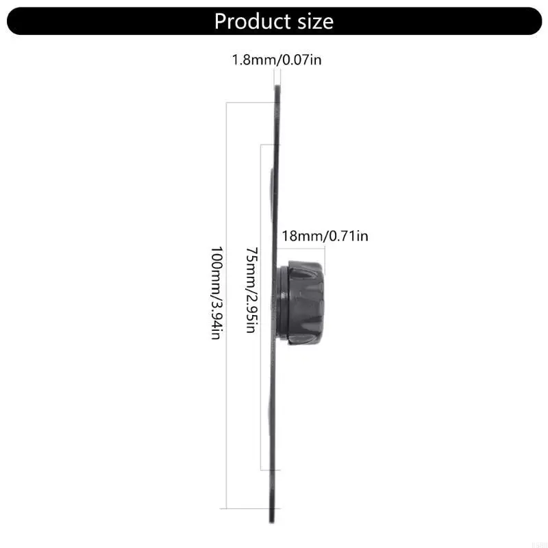 D5BB 데스크톱 스크린 스탠드 어댑터 벽 마운트 암 100x100mm 75x75mm 17mm 볼 헤드 지원 유연한 시청 액세서리