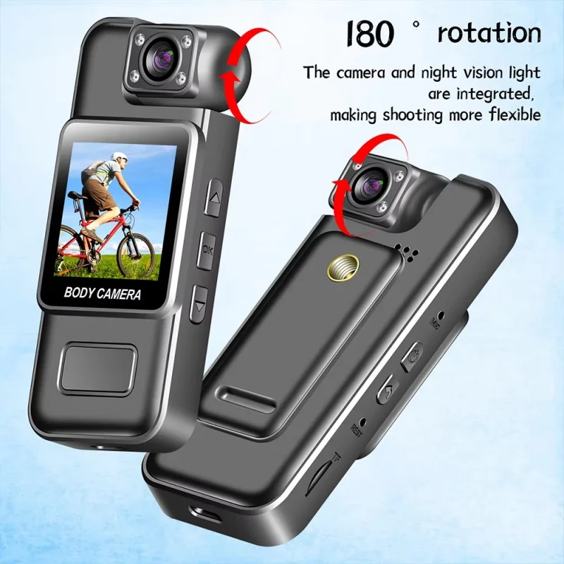

Ultra HD 4K WIFI Mini Camera Portable Digital Video Recorder Police Bodycam Infrared Night Vision Sports DV Riding Camcorder