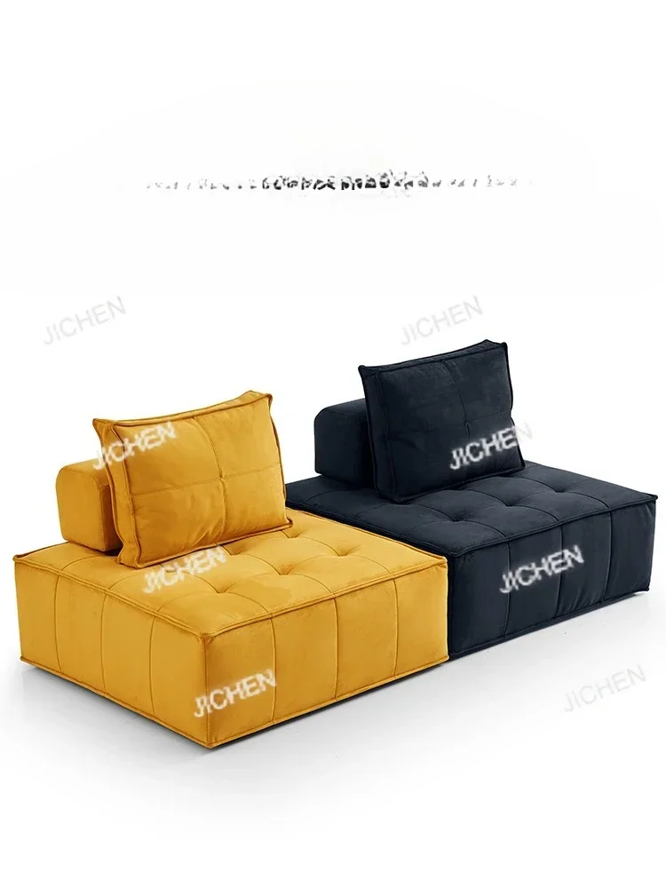 

HOT JC1 Compression Sofa Pure Sponge Square Sofa Tofu Block Combination Sofa
