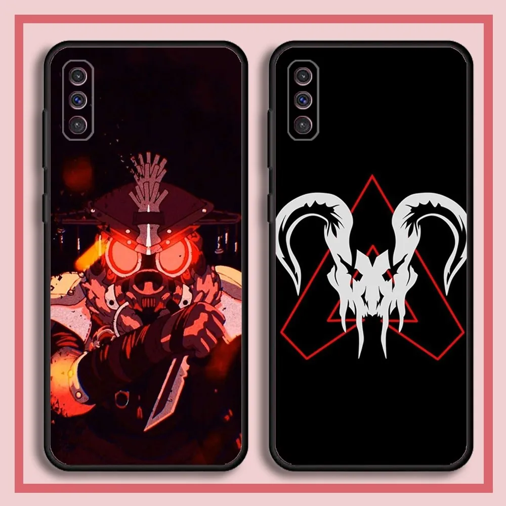 Apex Legends Vedio Game Phone Case For Samsung S23,23,22,30,21,10,9,Note20 Ultra,Lite,Ultra,5G,Plus,FE,Black Soft Case