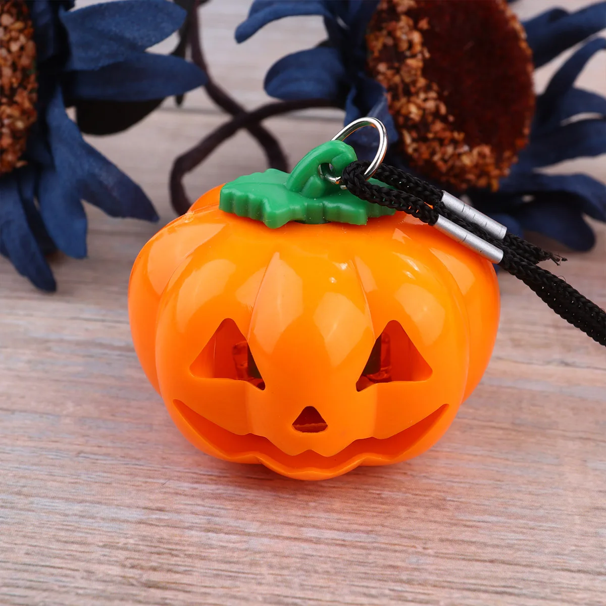 2 pçs colar de abóbora halloween pingente decorativo colar de festa de plástico para festival usar acessório diário jóias presente