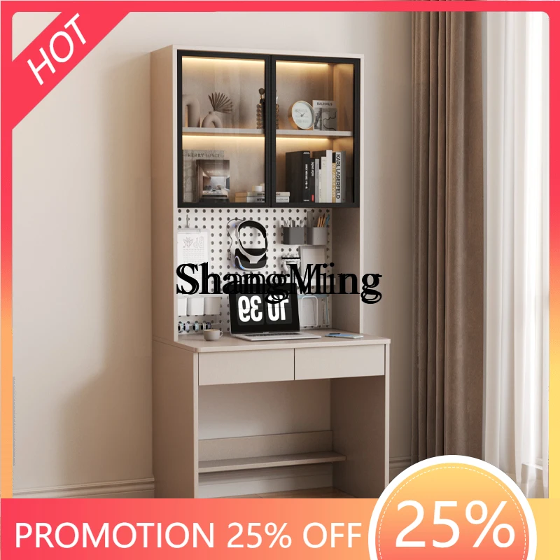 

ZYY household high-end inductive computer desk household desk, single integrated bookcase