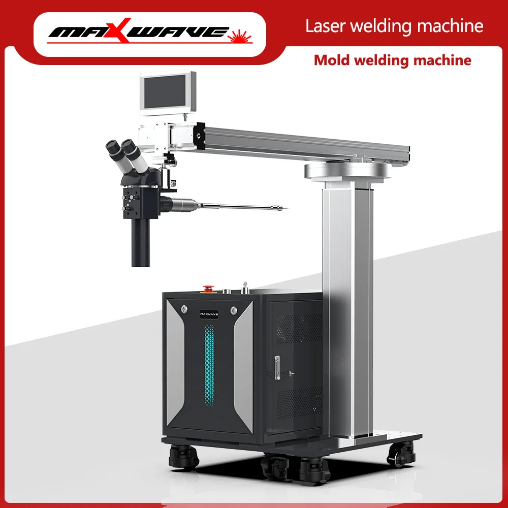 

High Precision Automatic Die Steel Alloy200w Mould Mold Repair QCW Laser Spot Welding Machine