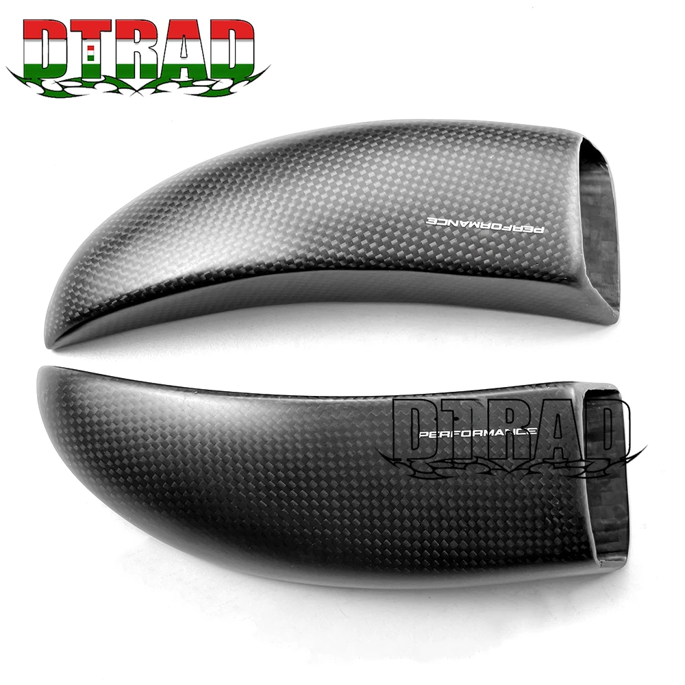 V4 Motorcycle Front Caliper Radiator Cover Air Ducts Brake Cooling For DUCATI Streetfighter PANIGALE V4S V4R V4 SP Carbon Fiber