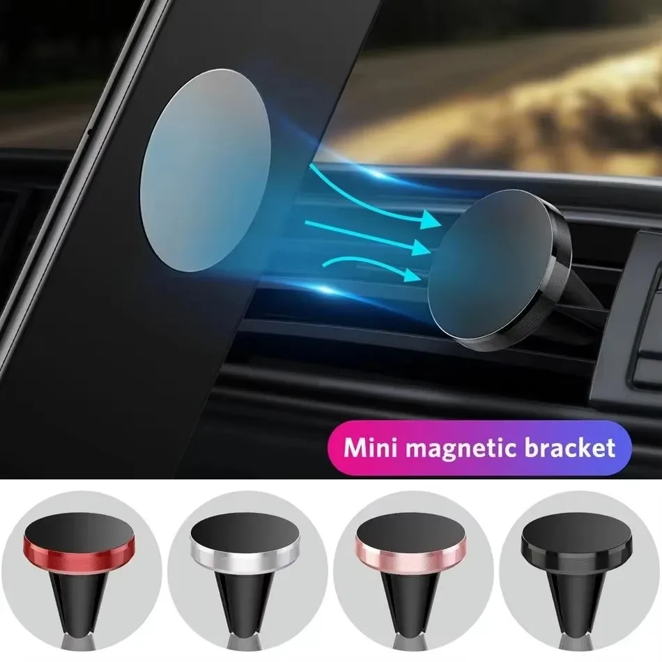 Magnetic Car Phone Holder For Phone In Car Air Vent Mount Universal Mobile Smartphone Stand Magnet Holder For iPhone Samsung