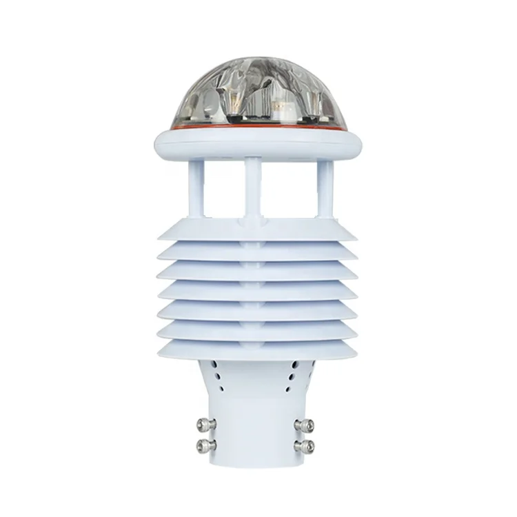 7-element All-in-one Compact Outdoor Weather Station Aqi Monitor Temperature Sensor