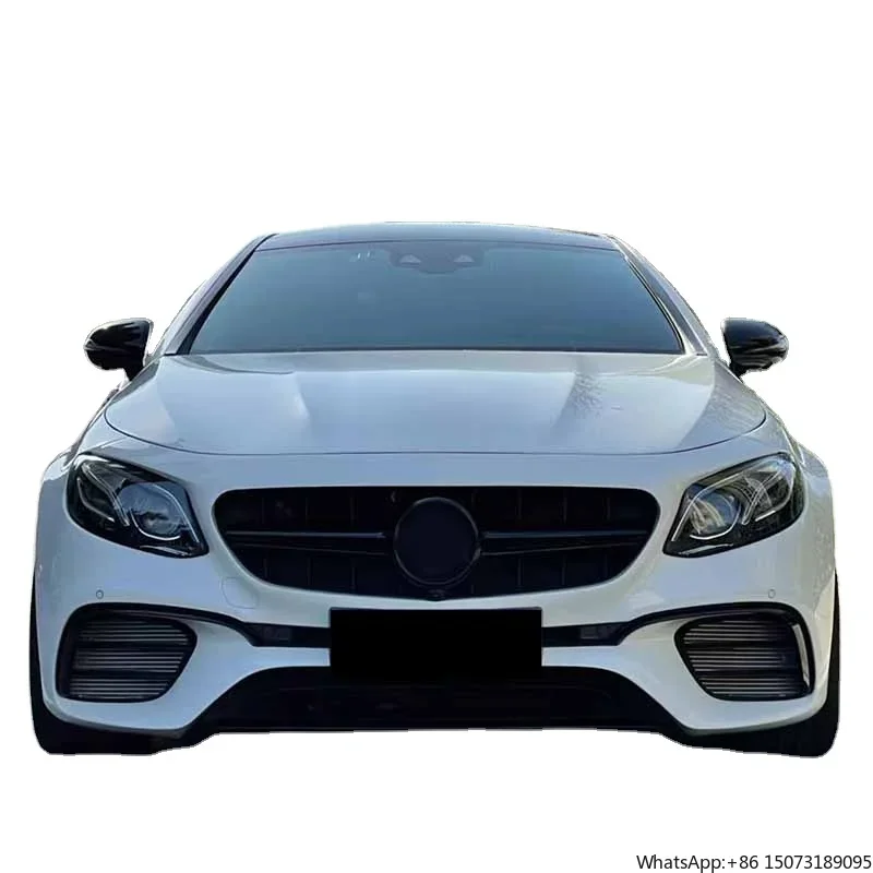 Car Bumper for  E-class COUPE W238 Upgrade Wide E63s  Body Kits Front Bumper with Grille Hood Fender Diffuser