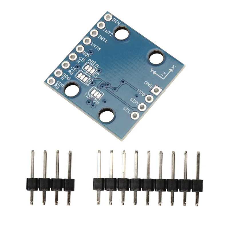

DIGIT-High-Precision GY-LSM9DS1 LSM9DS1 Nine-Axis Electronic Compass Acceleration Gyroscope Sensor Module