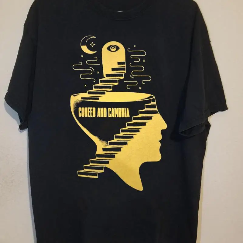 

VTG Coheed Cambria Band Black All Size Fan T Shirt AE389