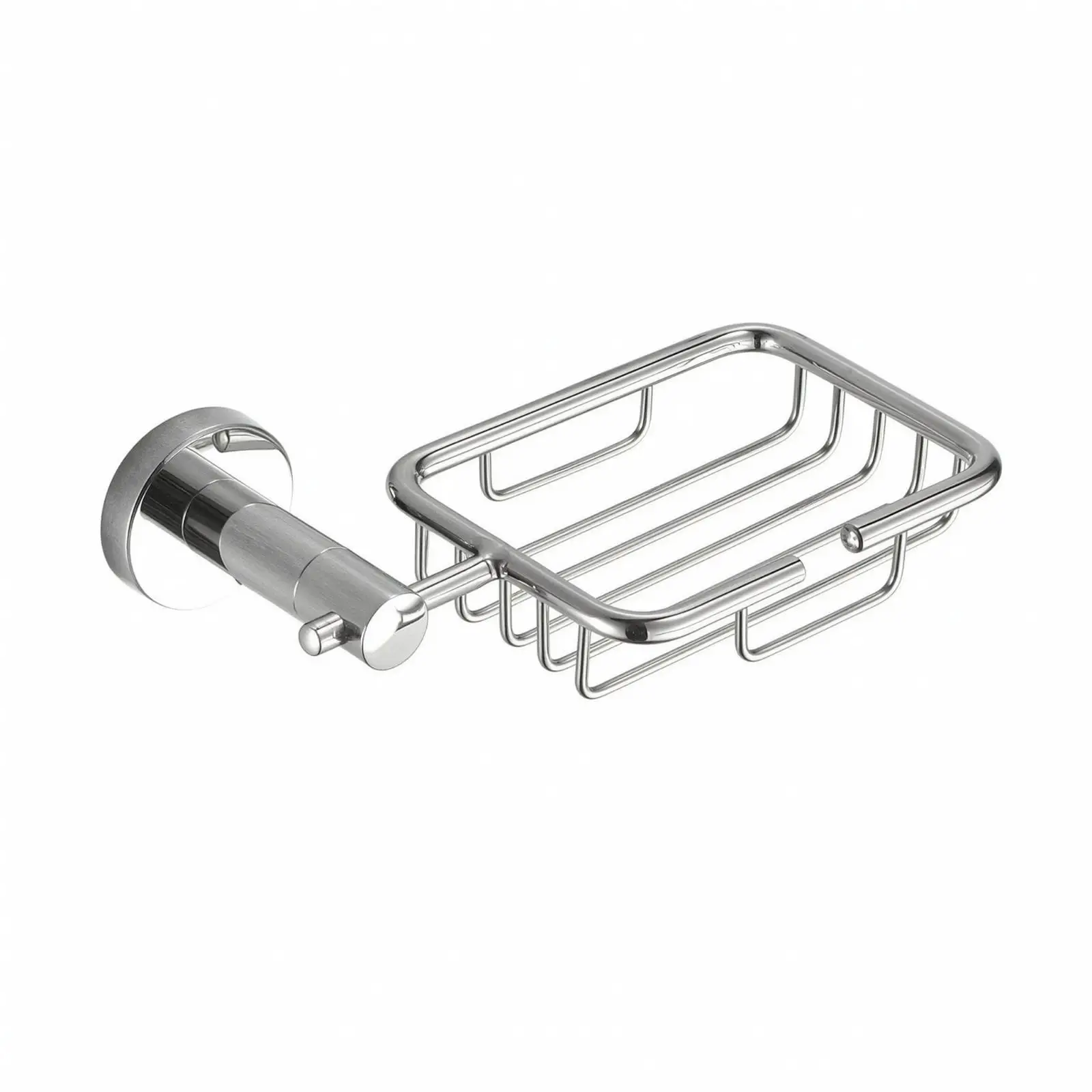 Compact Soap Holder for Wall with Drain Basket for Kitchen Sink Dish Soap Storage Rack