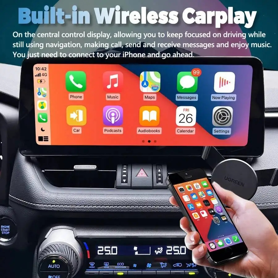 12.3inch Android 15 Car Radio For Dongfeng SX5 2024 Wireless Carplay Auto GPS Navigation Multimedia Video Player 4G WIFI DSP