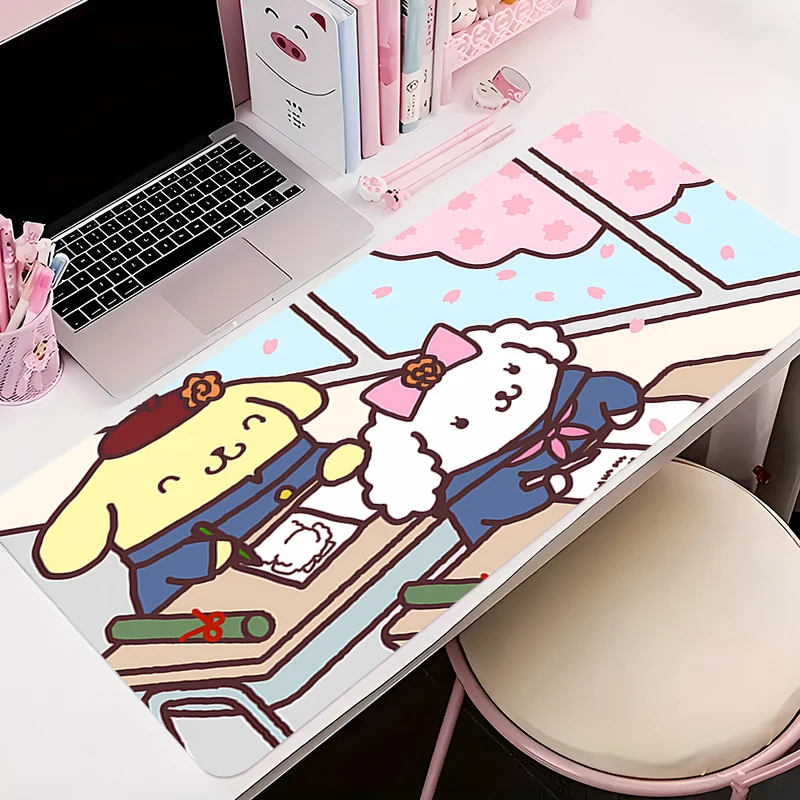 Mouse Pad Gamer P-pompompurin XXL Custom Home Mouse Mat Desk Mats Table of Office Carpet Gamer Natural Rubber Mice Pad Mousepad